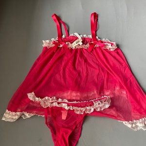 Victoria’s Secret Babydoll Lingerie Set